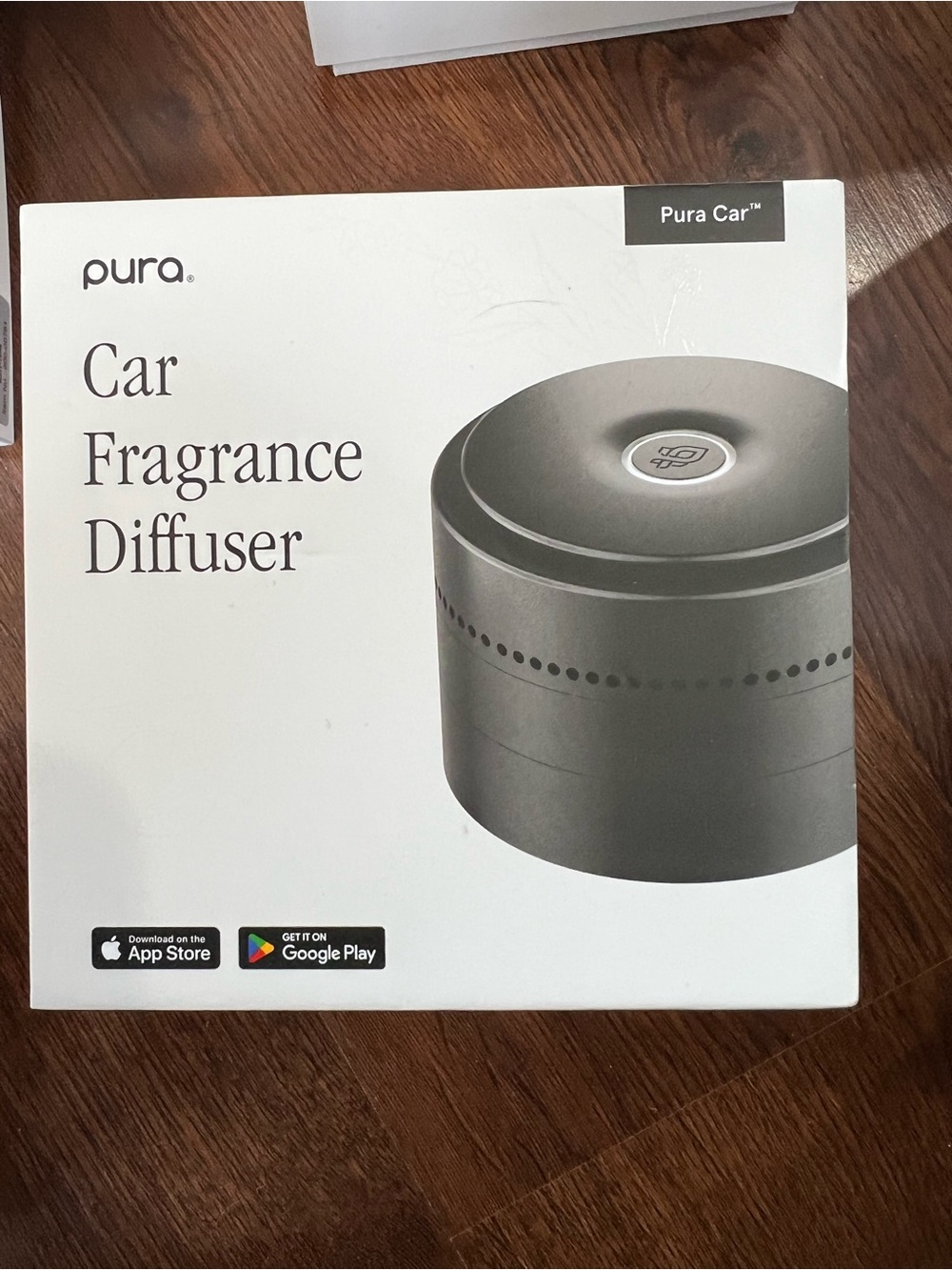Pur car fragrance diffuser - black